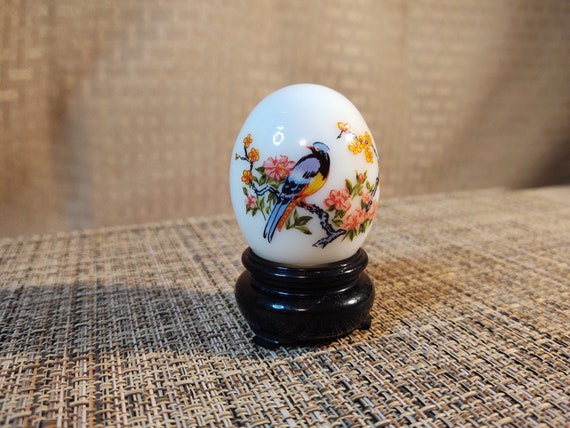 Avon Egg Shaped Imperial Garden Cologne Bottle