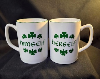 Bewley Irish Imports Himself/Herself Mug Pair