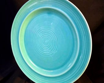 Piatto piano Metlox Colorstax turchese