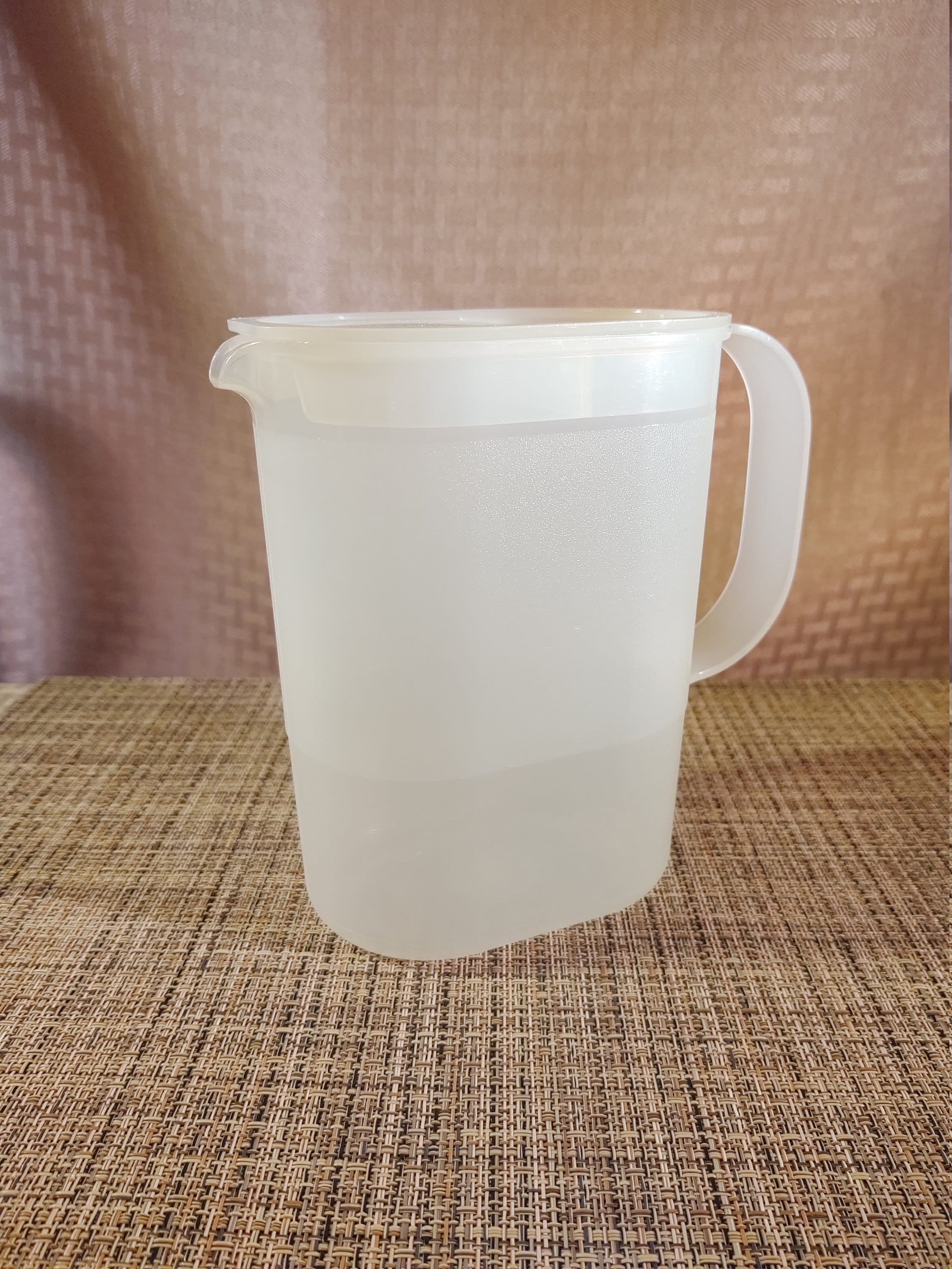 Small Plastic Pitcher With Lid