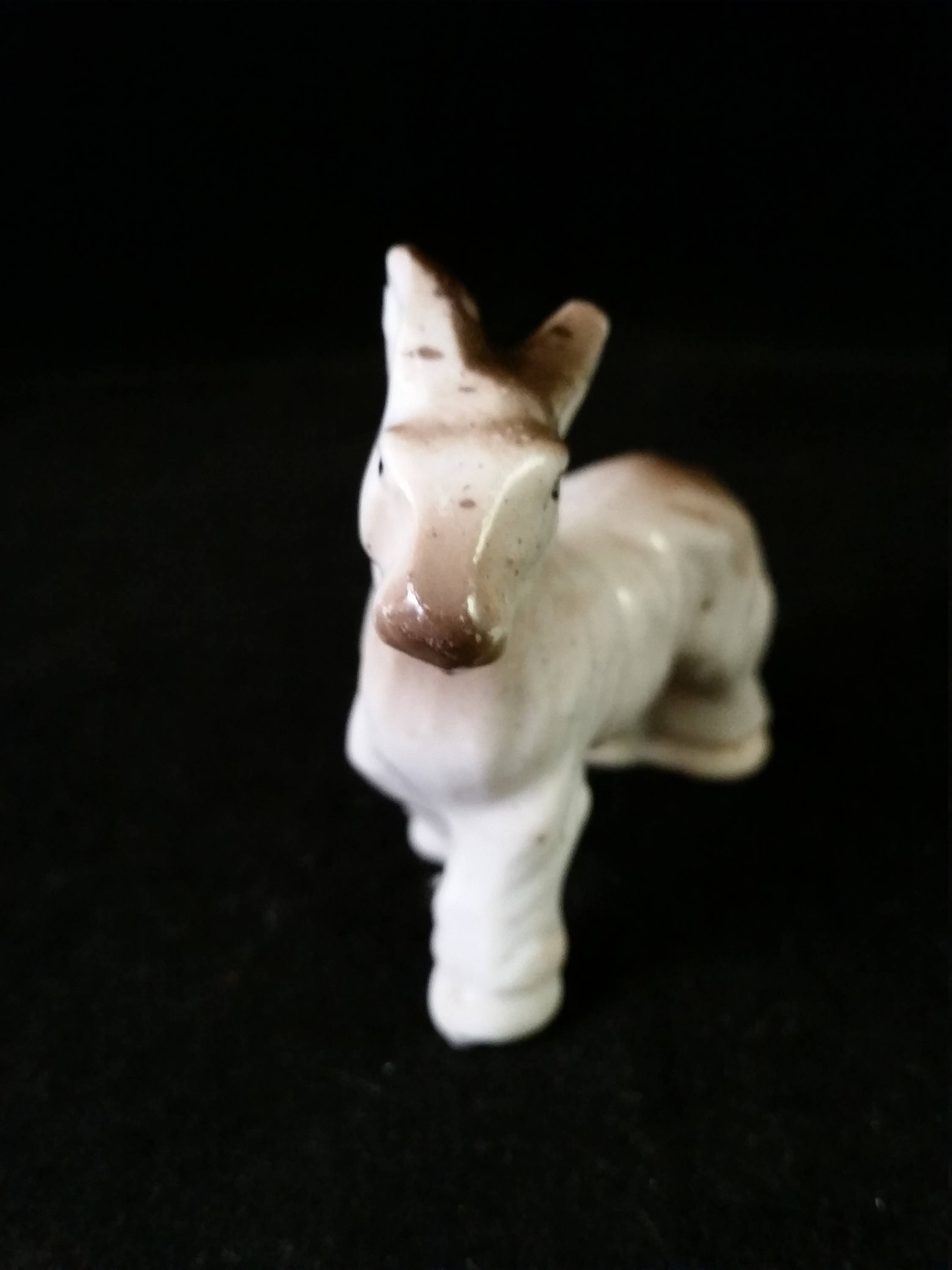 Vintage Miniature Donkey Figurine Etsy Ireland