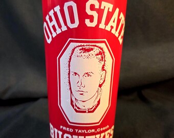 Ohio State Buckeyes Fred Taylor 1961-62 Collectible Glass