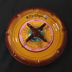 Las Vegas Roulette Wheel Ashtray