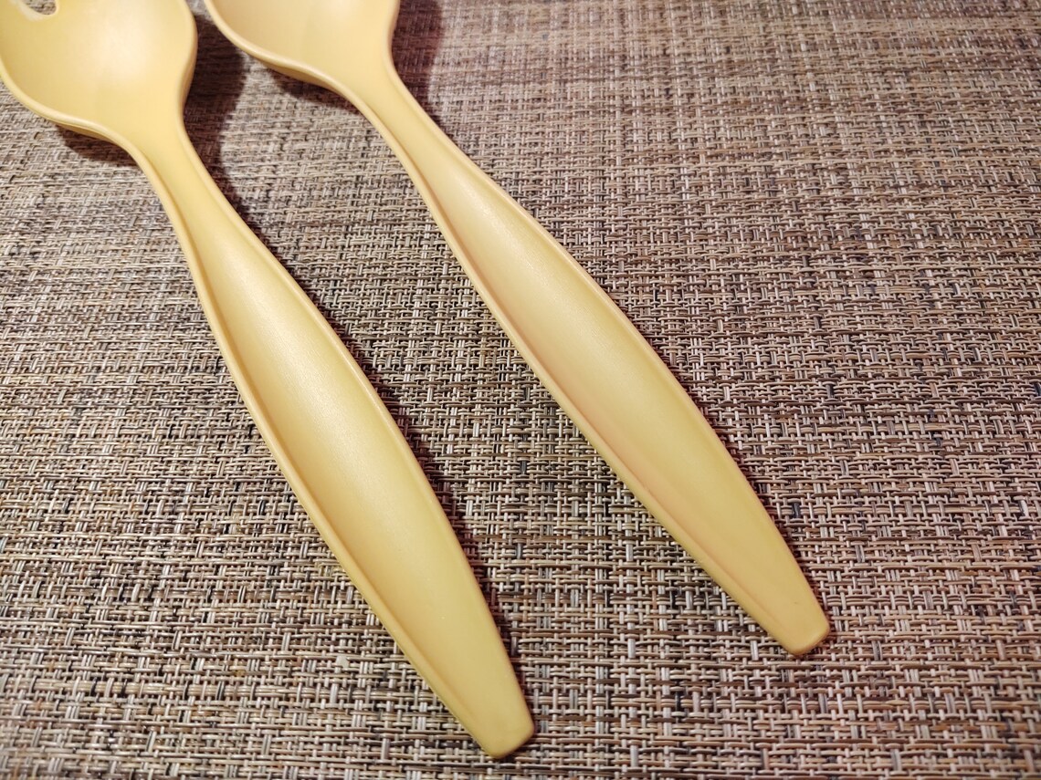 Tupperware Salad Fork Set of 2 Etsy