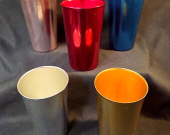 Bascal Anodized Aluminum Tumblers Set of 5