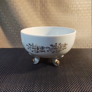 White Porcelain Footed Bowl