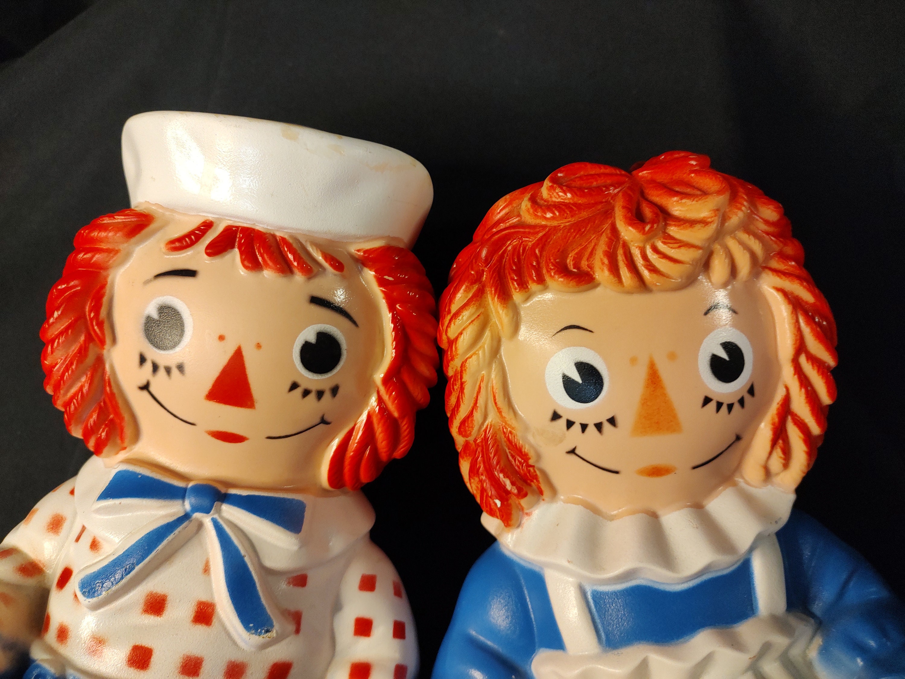 Raggedy Ann & Andy Plastic Banks - Etsy