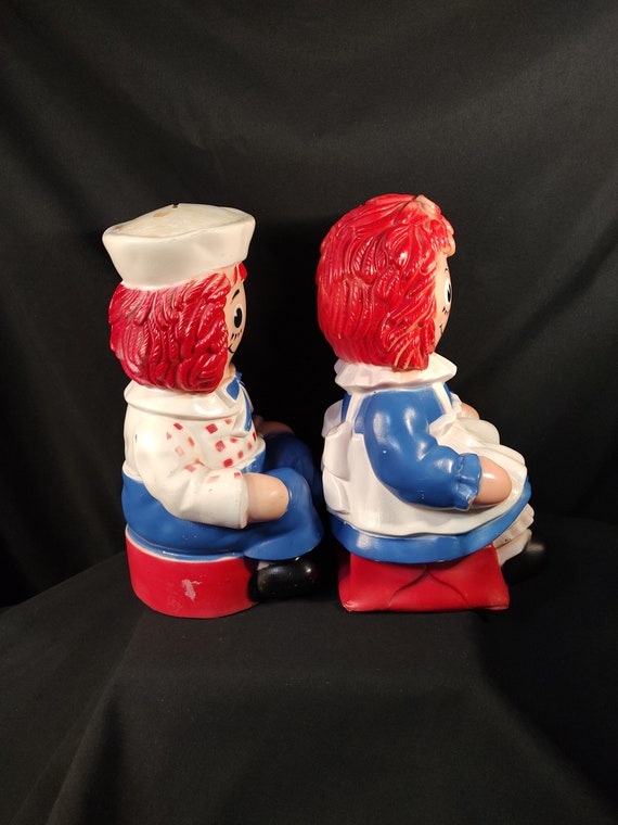 Raggedy Ann & Andy Plastic Banks - Etsy