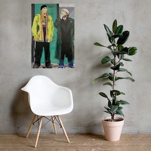 Jay and Silent Bob Photo paper poster