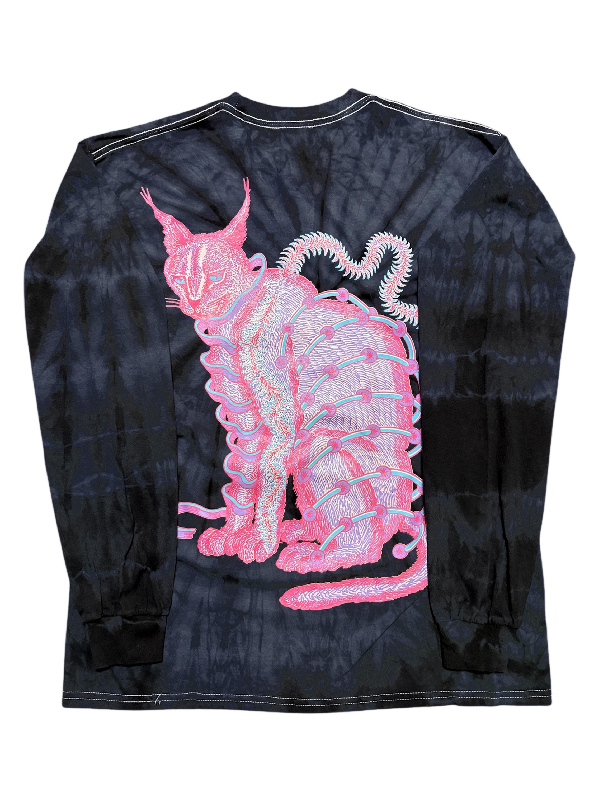 オリジナルプリント ヨコギアラオ　006_1 TT　SOUP 1987 Y's BORN PRODUCT] COTTON TWILL DEFORMED SLEEVE SHIRT(XS Mocha