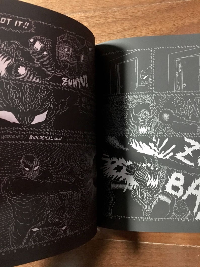 Grayworld Comic Book/ Originally Etched Into Scratchboard/ Etsy