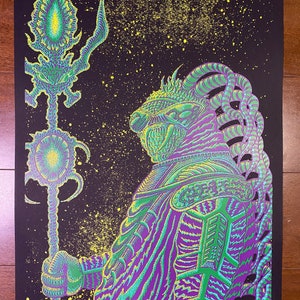 Planet Silkscreen Poster 16.5 x 23.4 420mm x 594mm A2 Limited 100 A.P. image 1