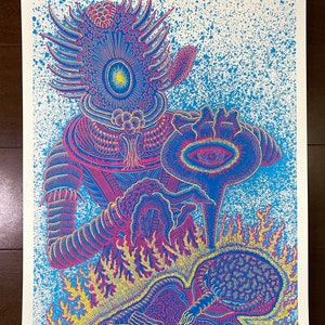 Doktor Silkscreen-affisch 420 mm x 594 mm A2 Begränsad 100 + A.P.