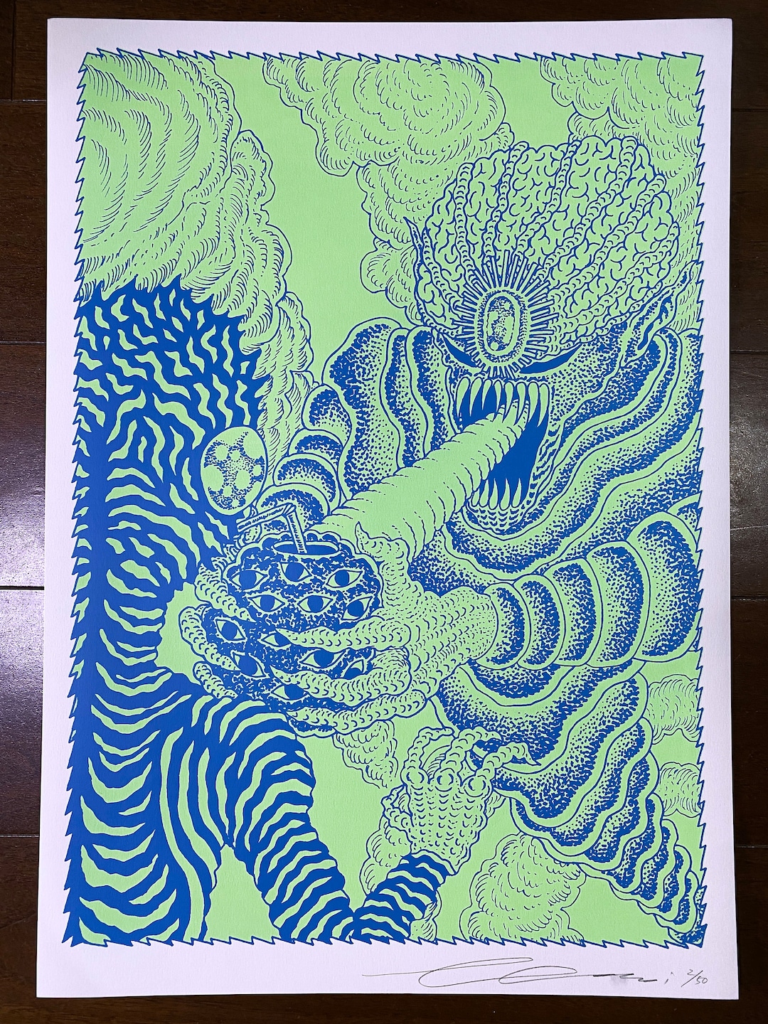 液状シルクスクリーン ポスター 16.5