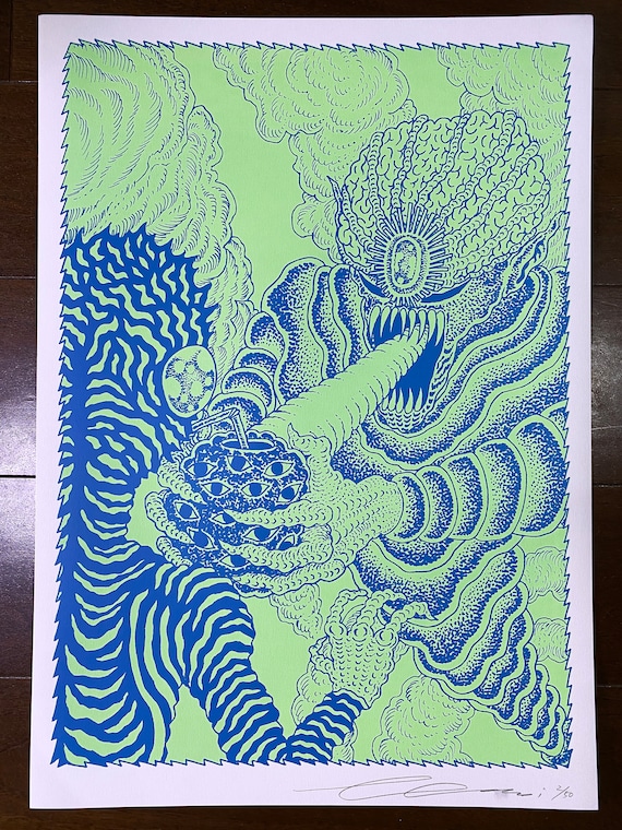 液状シルクスクリーン ポスター 16.5