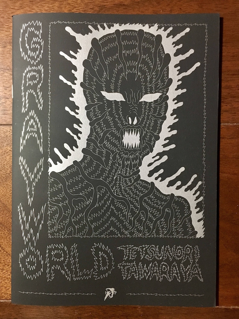 Grayworld Comic Book/ Originally Etched Into Scratchboard/ Etsy
