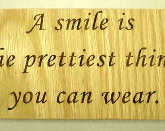 A Smile wall art