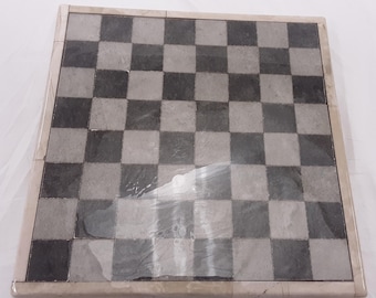 Ceramic Tile Chess/Checkers Board