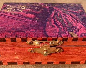Small Stash Box for jewelry, tiny toys, and various other items