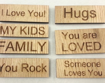 Fridge magnets/lapel badges