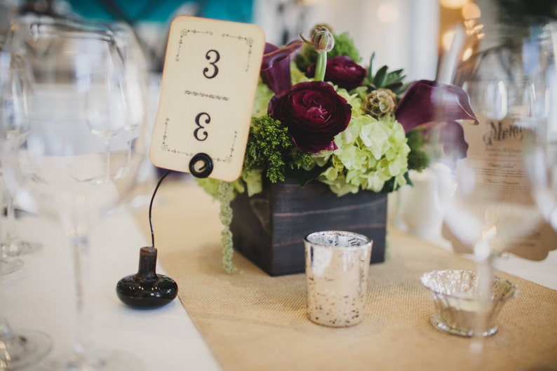 Vintage Doorknob Wedding Table Number Holder Antique Etsy