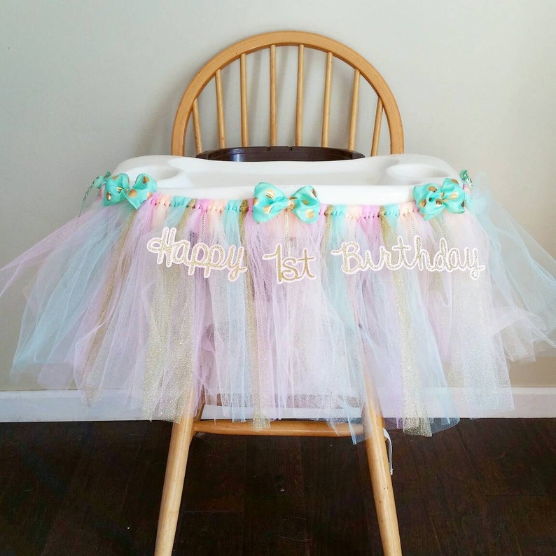 Birthday High Chair Decoration Wild One Themed Party Image 0