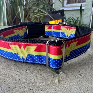 Super Hero Dog Collar