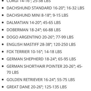 Collar Sizes image 3