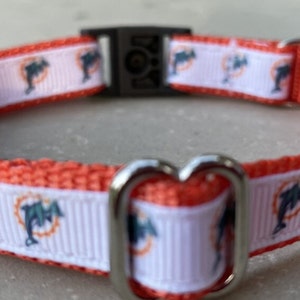 1/2" and 3/4" Dolphins Collar for Cats and Small Dogs Too!