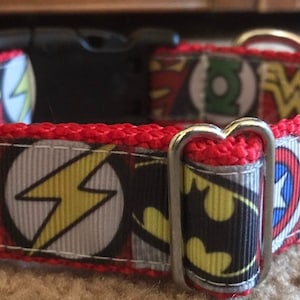 Super Hero Dog Collar