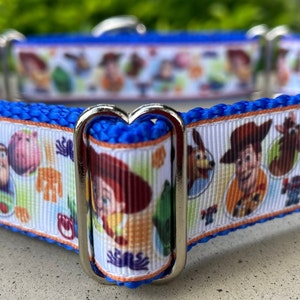 1" or 1.5" Toy Story Dog Collar