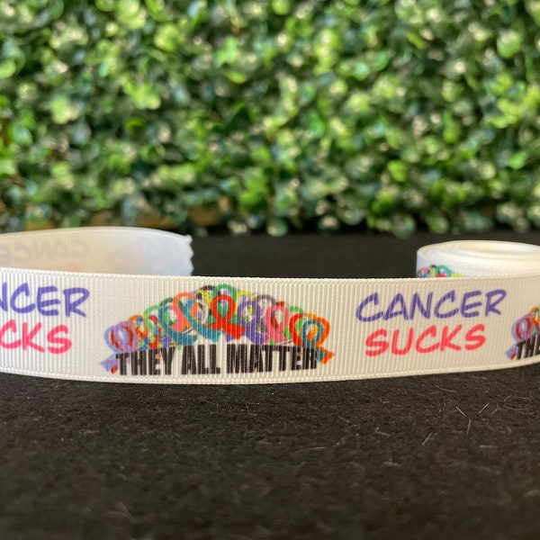 Cancer Sucks Dog Collar