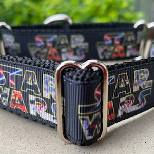 Space Theme Dog Collar