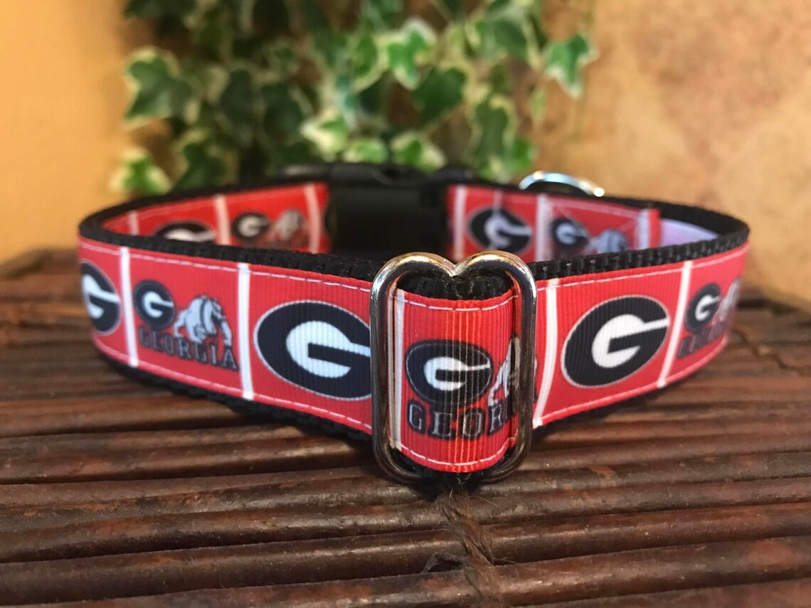 Bulldogs Dog Collars Etsy
