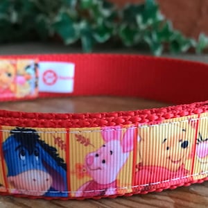 Cartoon Bear Inspired Dog Collar
