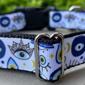 Evil Eyes Dog Collar