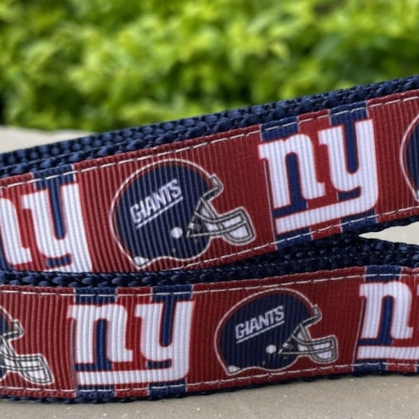 NY Giants Dog Collars