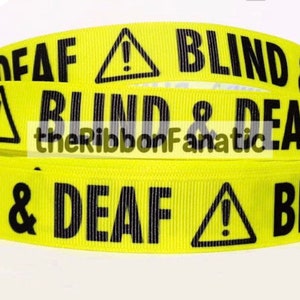 I Am Blind & Deaf Dog Collar