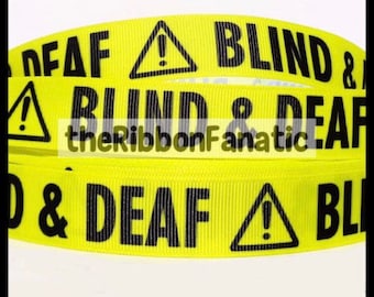 I Am Blind & Deaf Dog Collar