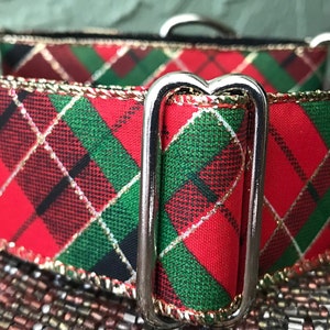 Plaid Dog Collar