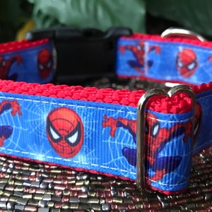 Cartoon Hero Inspired Dog Collar