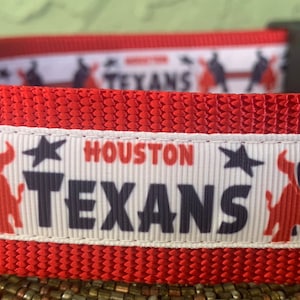 Houston Texans Dog Collar