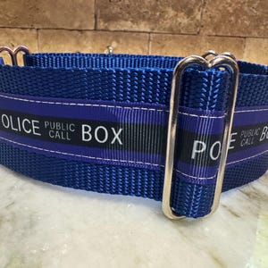 Public Call Box Dog Collar