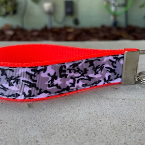 Grey and Black Camo Dog Collar