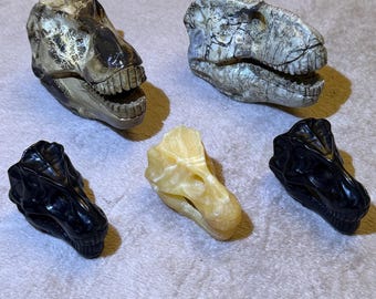 Crystal Dinosaur , Crystal Carved T-Rex, Crystals, Home decor, Healing Crystal, Crystal Gift, Tyrannosaurus