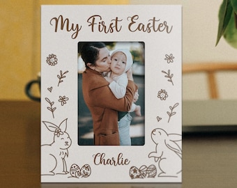 Personalized Photo Frame | My First Easter Photo Frame | Gift for Kid | Gift for Baby | Easter Gift