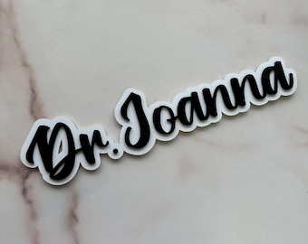 Custom Double Layer Party Backdrop Sign: Personalized Event Decor