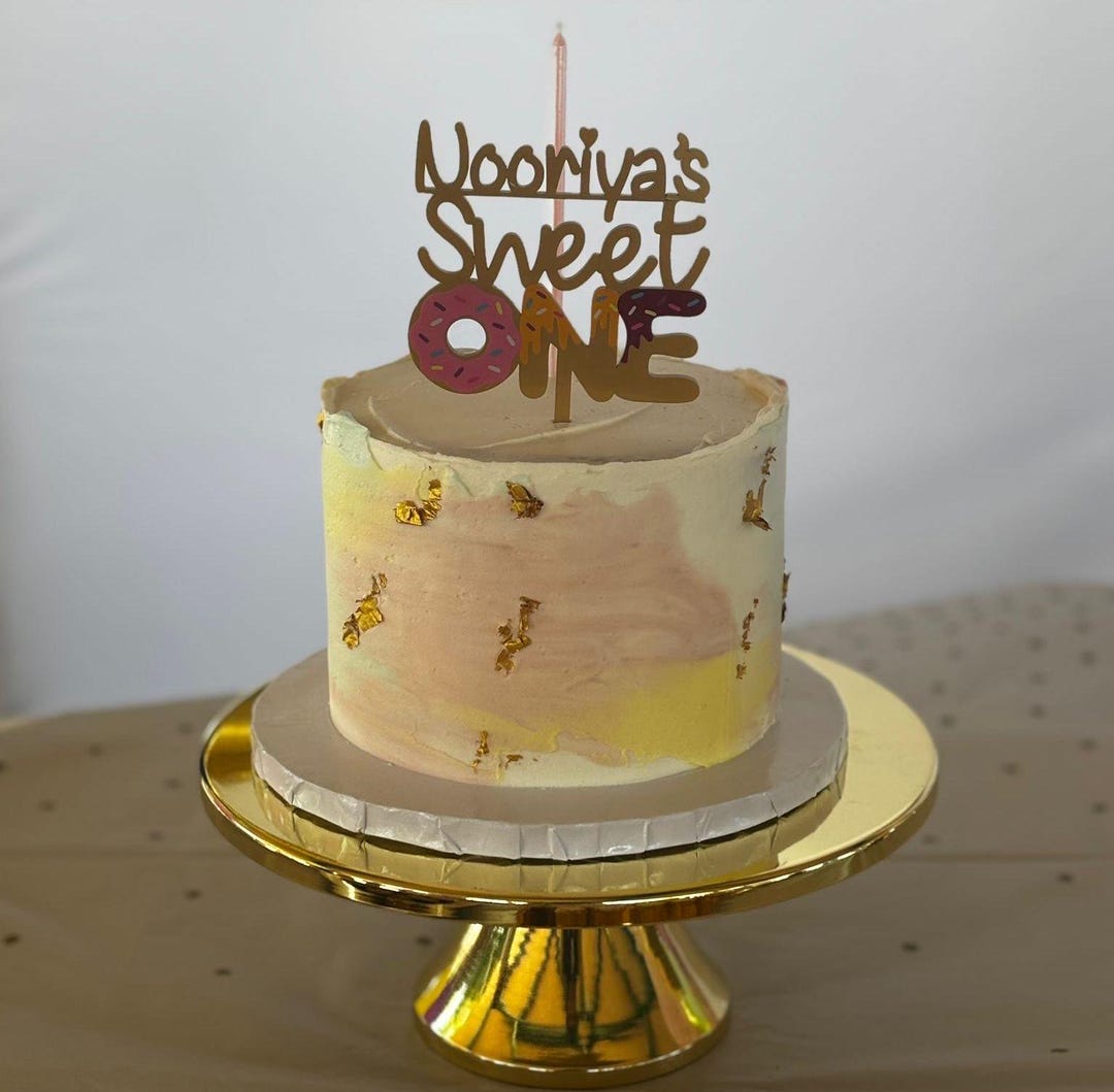 Sweet One Birthday Cake Topper First Birthday Sweet ONE First Il 1080xN.6321806410 7apm