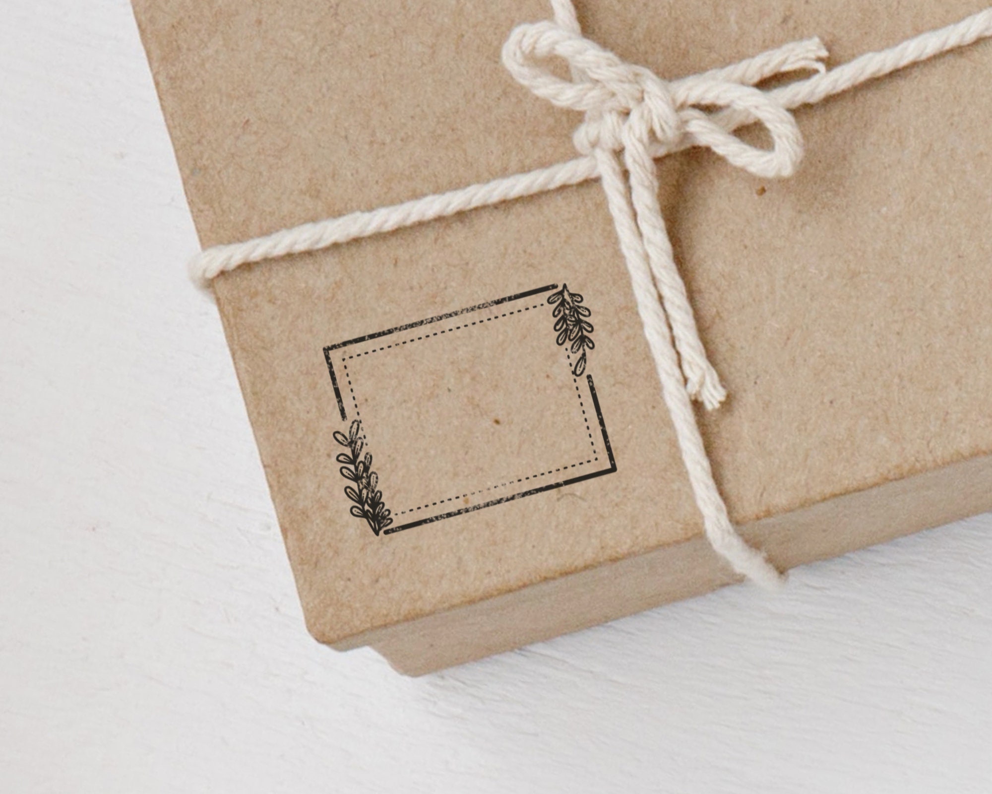 Vintage Floral Label Stamps Label Wooden Stamp Floral Etsy