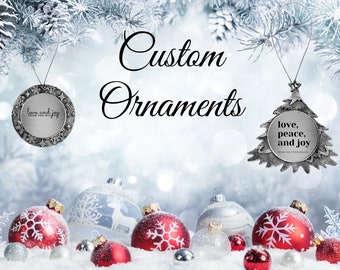 Personalized Christmas Ornaments